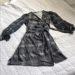 Classic DVF wrap dress